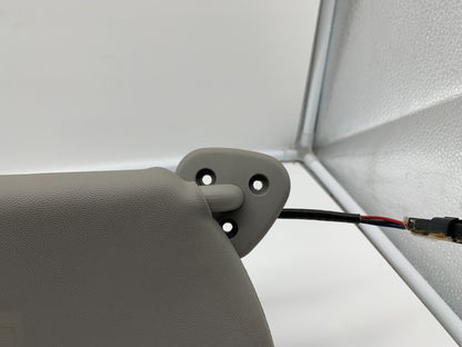 2003-2007 Cadillac CTS Driver Sun Visor Gray Illuminated OEM C03B70014