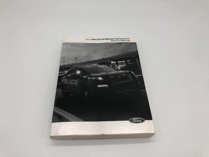 2021 Ford Police Interceptor Utility Owners Manual OEM D01B42006