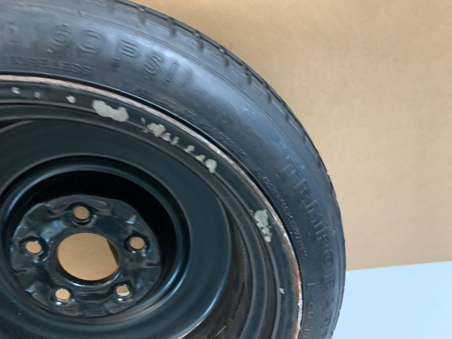 2004-2009 Mazda 3 Mazda3 15" Spare Tire Compact Donut T115/70D15 OEM