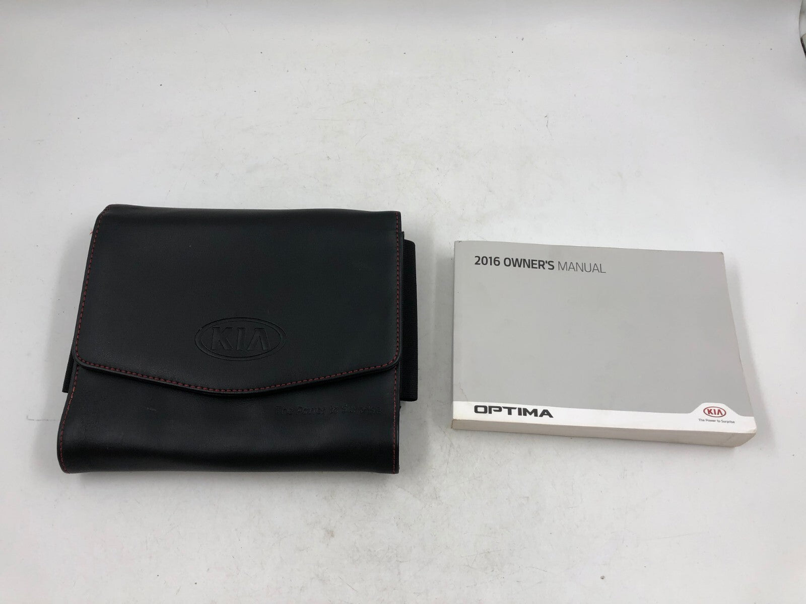 2016 Kia Optima Owners Manual with Case OEM A04B33005