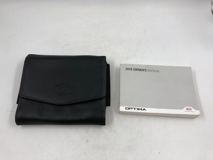 2016 Kia Optima Owners Manual with Case OEM A04B33005