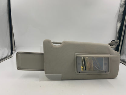 2010-2014 Subaru Legacy Passenger Sun Visor Gray Illuminated OEM E03B54057