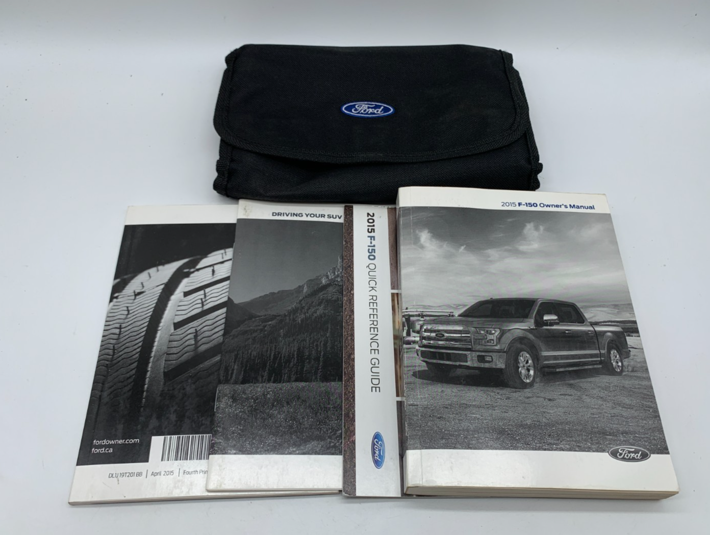 2015 Ford F-150 F150 Owners Manual Set with Case OEM A02B50056