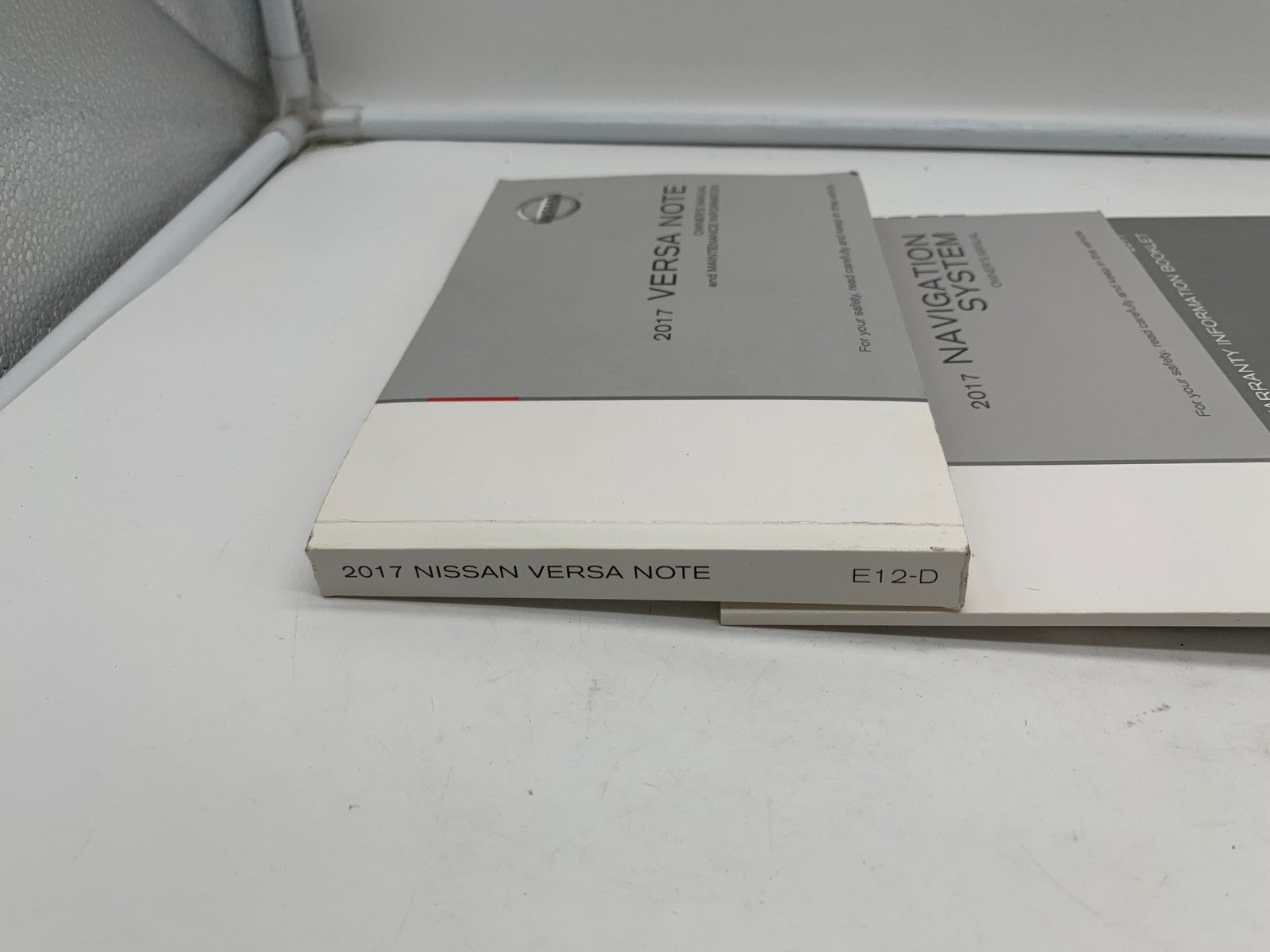 2017 Nissan Versa Note Owners Manual Set with Case OEM