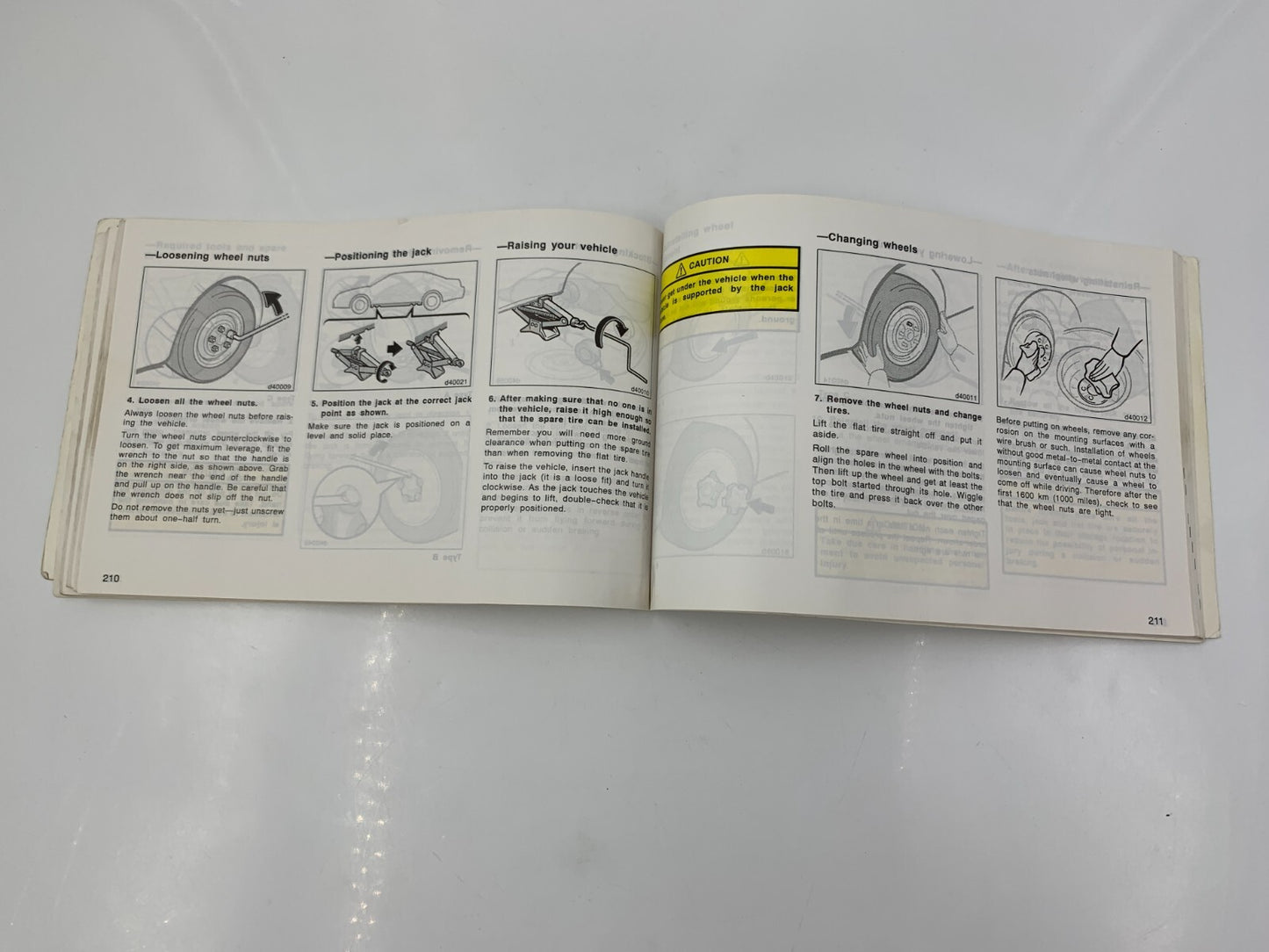 2002 Toyota Camry Solara Owners Manual OEM D01B46087