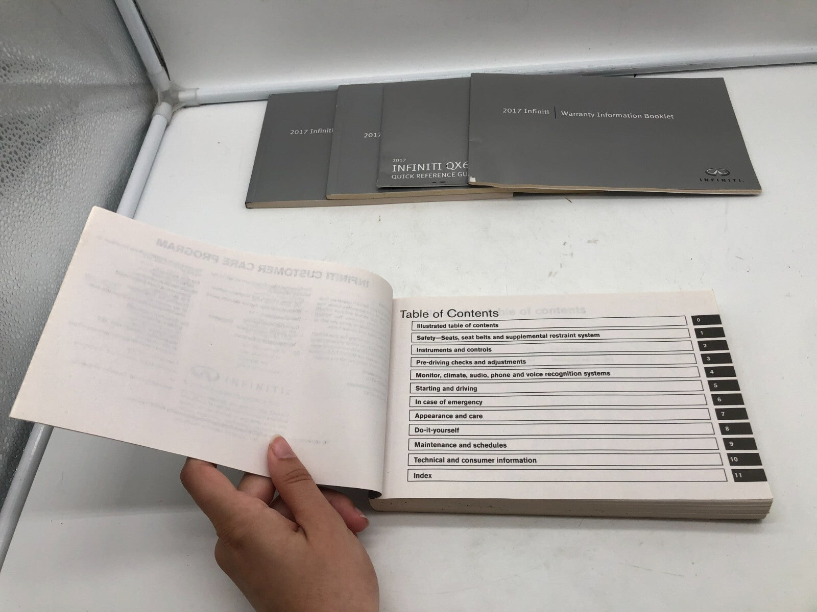 2017 Infiniti QX60 QX 60 Owners Manual Set OEM A03B29008