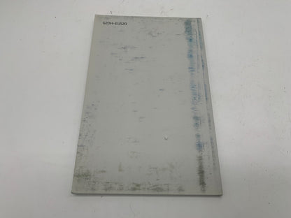 2016 Hyundai Sonata Owners Manual Set with Case OEM A02B46054