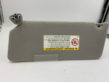 2002-2006 Toyota Camry Passenger Sun Visor Gray OEM A03B54040