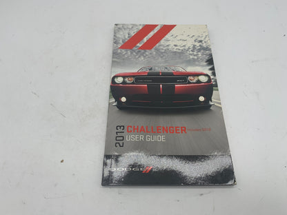 2013 Dodge Challenger Owners Manual Set with Case OEM