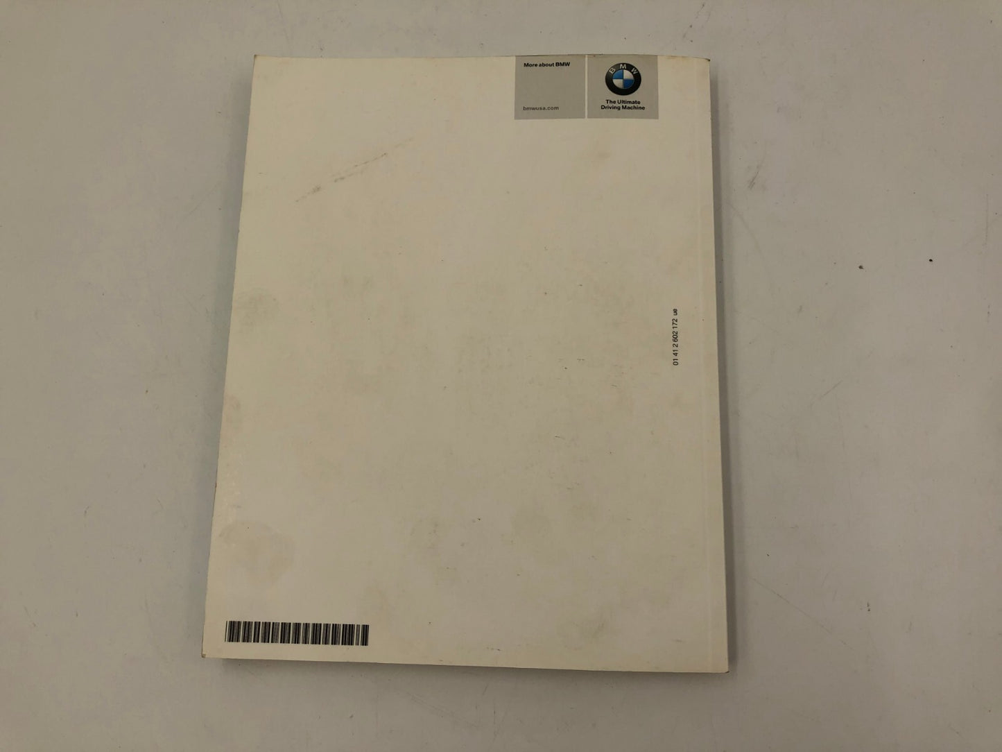 2009 BMW 5 Series Owners Manual Set with Case OEM E03B60006