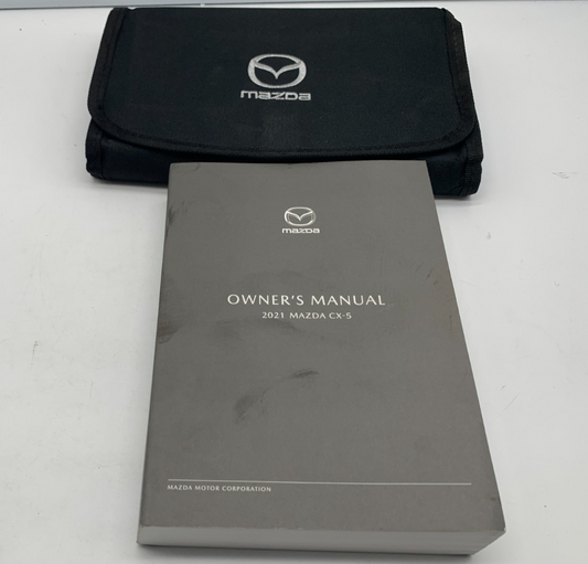 2021 Mazda CX-5 CX5 Owners Manual with Case OEM B04B17008