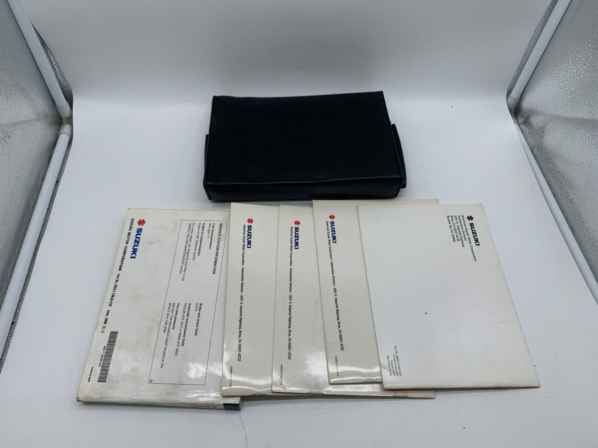 2009 Suzuki Grand Vitara Owners Manual Set with Case OEM R01B02032