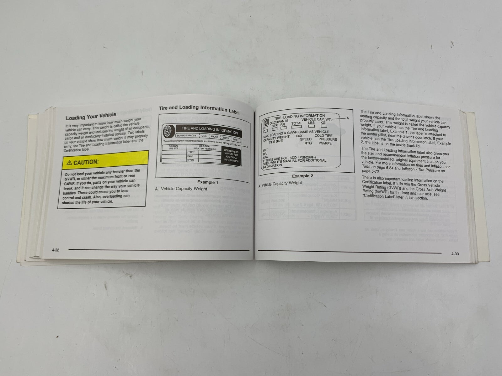 2004 Chevrolet Impala Owners Manual OEM Chevy D01B17056