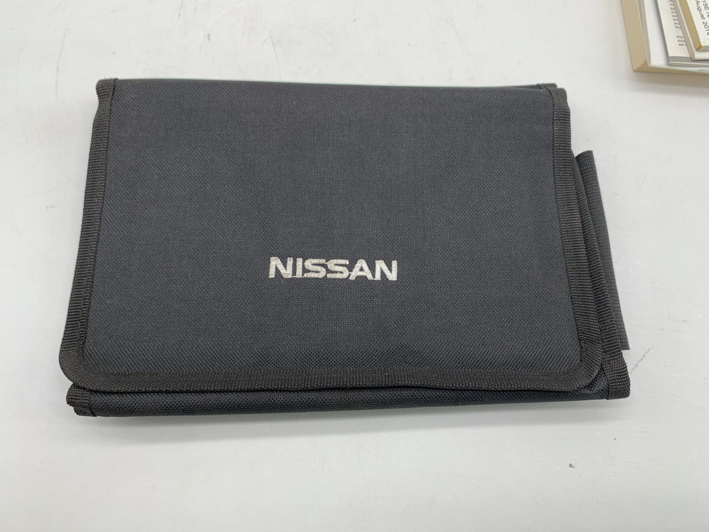 2015 Nissan Altima Sedan Owners Manual Set with Case OEM B02B24010