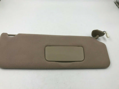 2004 Toyota Sienna Passenger Sun Visor Tan Illumination OEM E02B58004