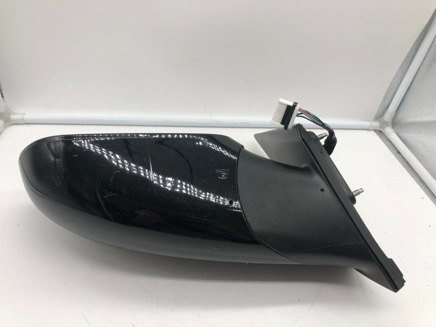 2011-2014 Hyundai Sonata Driver Side View Power Door Mirror Black OEM B03B44001