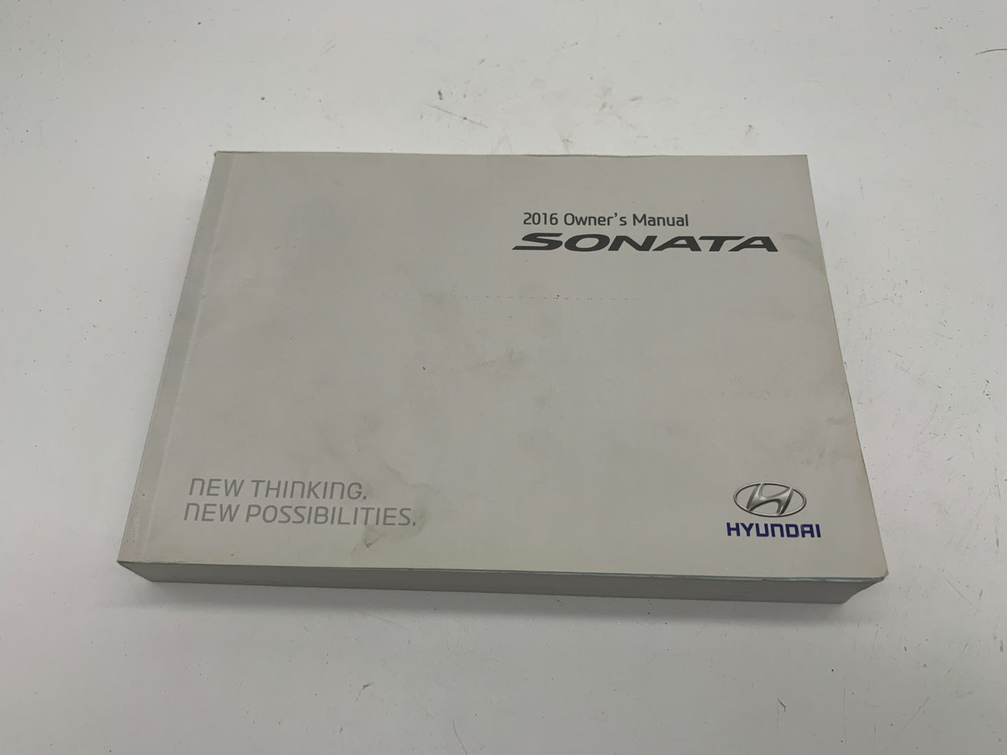 2016 Hyundai Sonata Owners Manual Set with Case OEM A02B46054