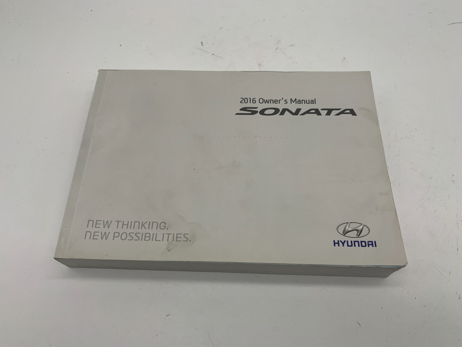 2016 Hyundai Sonata Owners Manual Set with Case OEM A02B46054