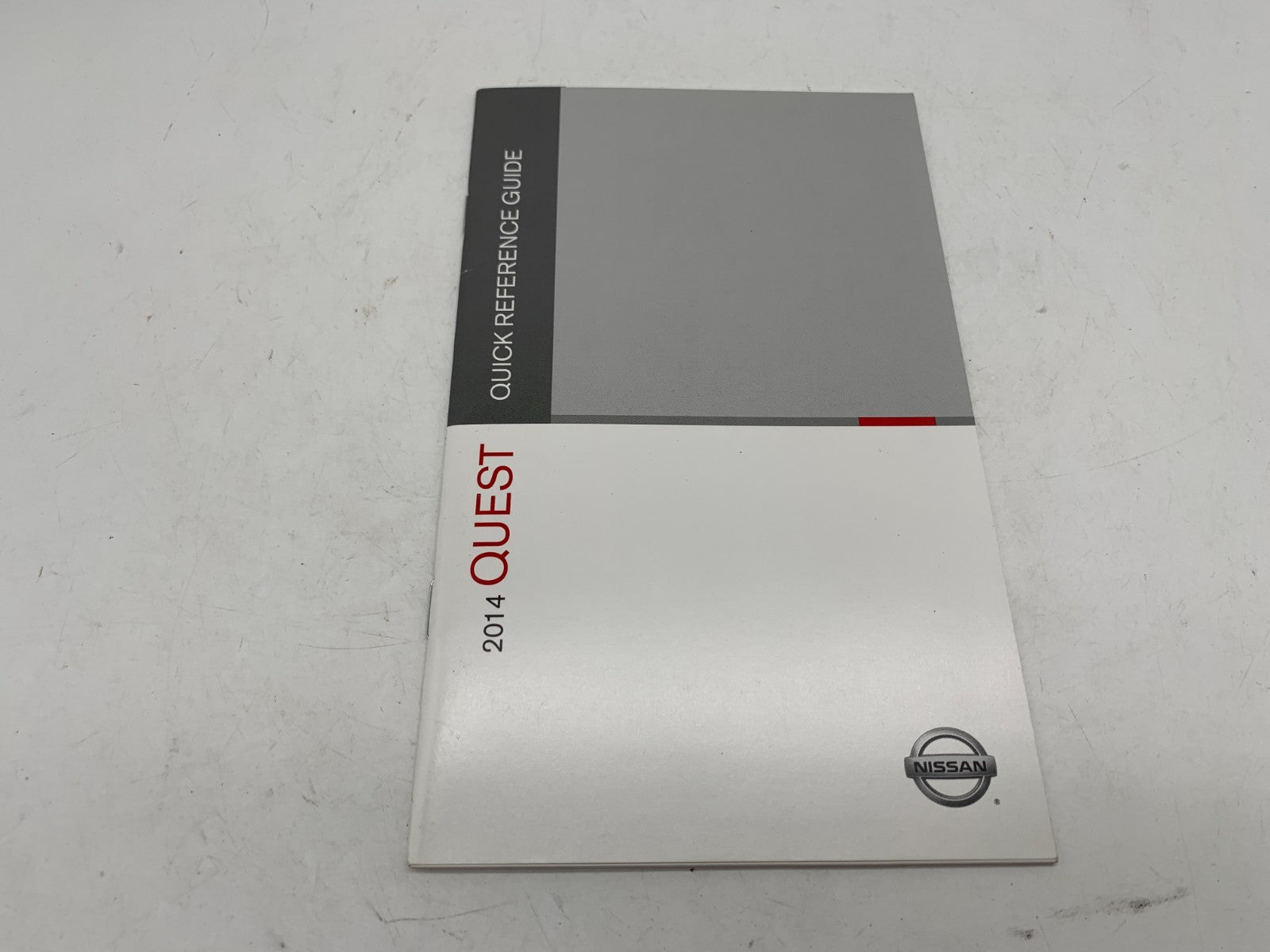 2014 Nissan Quest Owners Manual Set with Case OEM