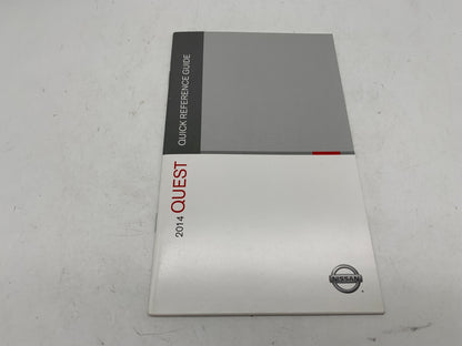 2014 Nissan Quest Owners Manual Set with Case OEM