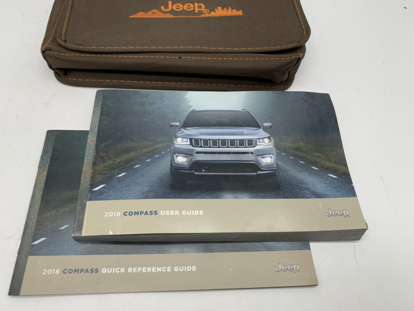 2018 Jeep Compass Owners Manual Set with Case OEM D01B37015