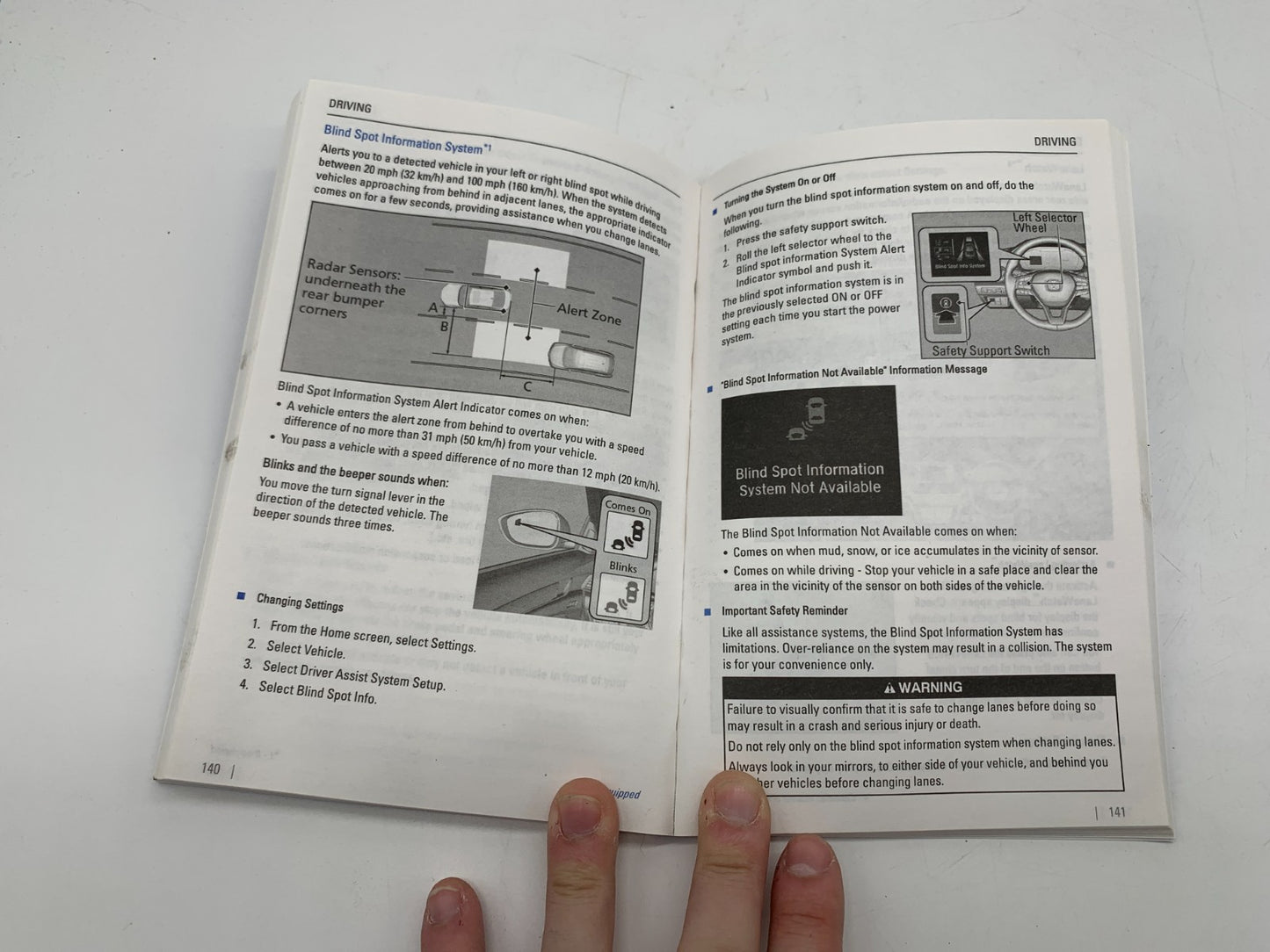 2020 Honda Accord Sedan Owners Manual Set with Case OEM A03B15004