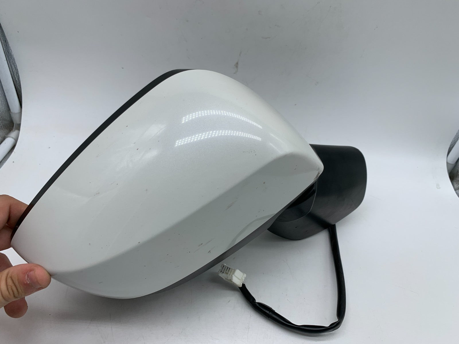 2015 Subaru XV Crosstrek Passenger Side Power Door Mirror White OEM A04B10024