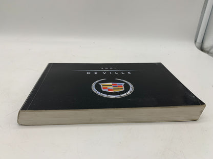 2001 Cadillac DeVille Owners Manual Set with Case OEM A01B02007