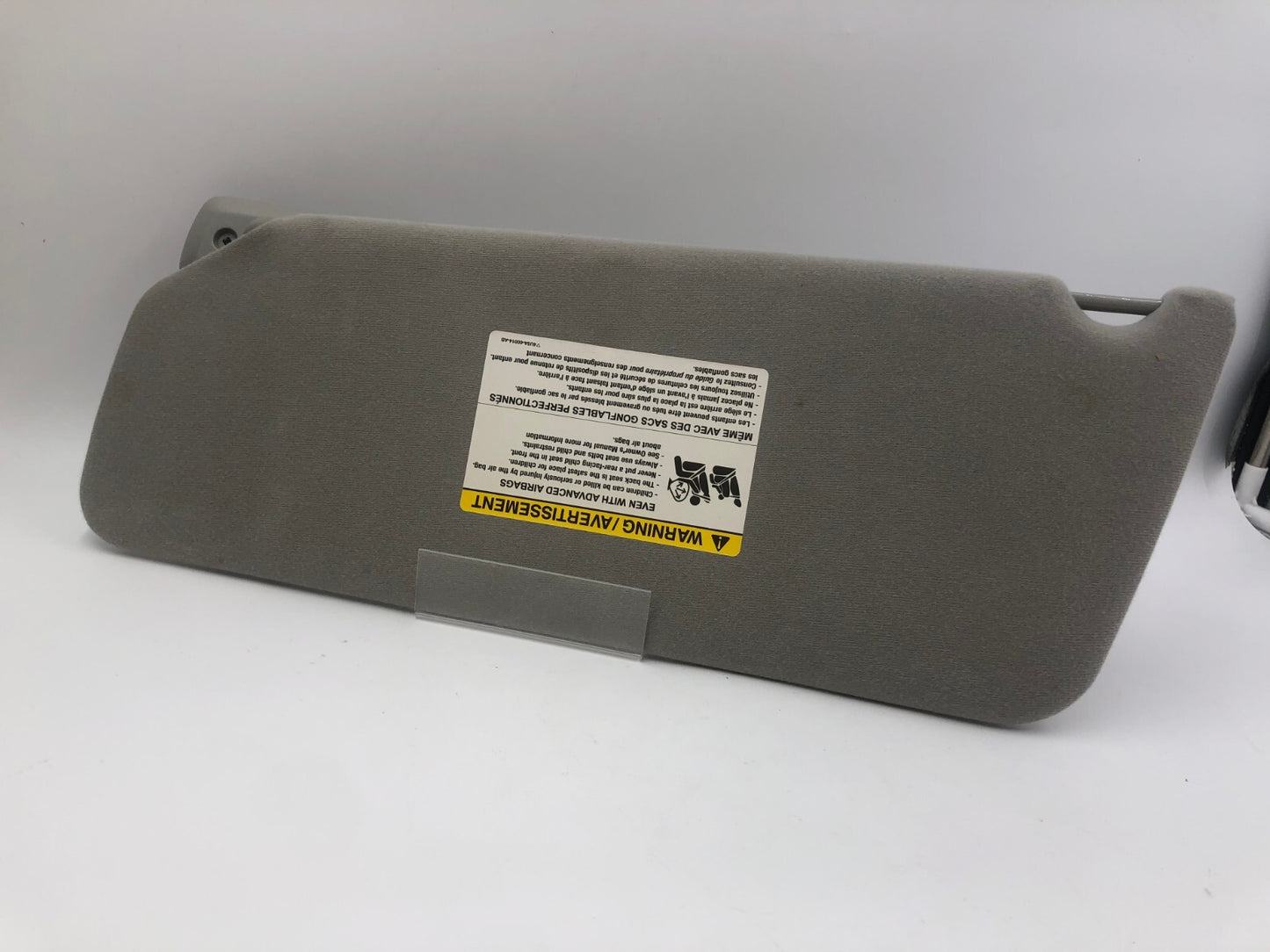 2004-2008 Ford F-150 Passenger Sun Visor Gray OEM E03B35028