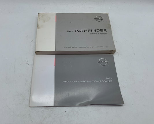 2011 Nissan Pathfinder Owners Manual Set with Case OEM B03B51009