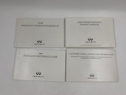 2018 Infiniti Q50 Owners Manual Set with Case OEM E02B08050