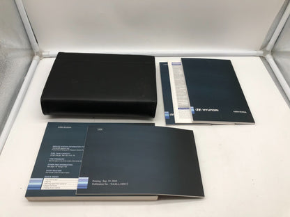 2011 Hyundai Sonata Owners Manual Set with Case OEM D04B70011