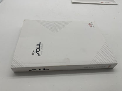 2020 Kia Soul Owners Manual Set OEM R01B23014