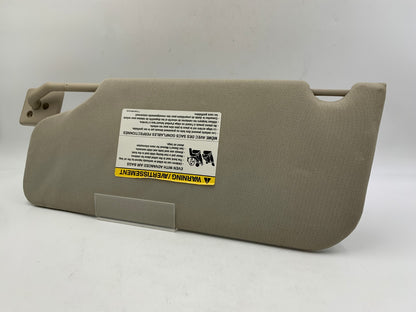2007-2010 Lincoln MKX Passenger Sun Visor Beige Illuminated OEM A01B55043