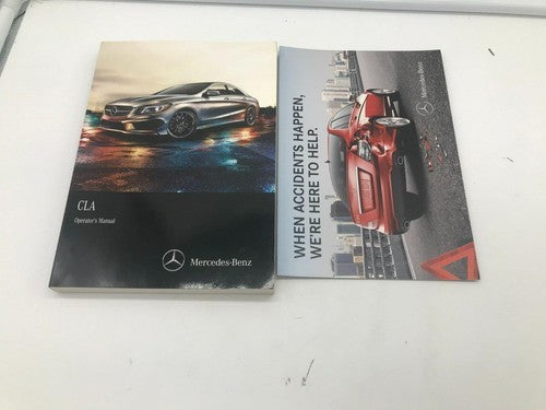 2016 Mercedes-Benz CLA-Class Owners Manual Set with Case OEM R01B07005