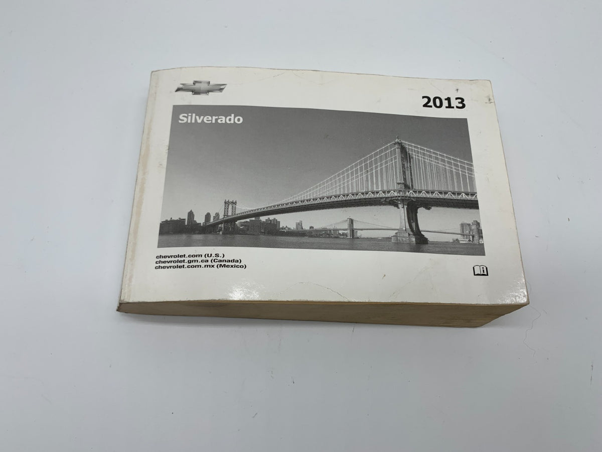 2013 Chevrolet Silverado 1500 Owners Manual OEM A01B49008