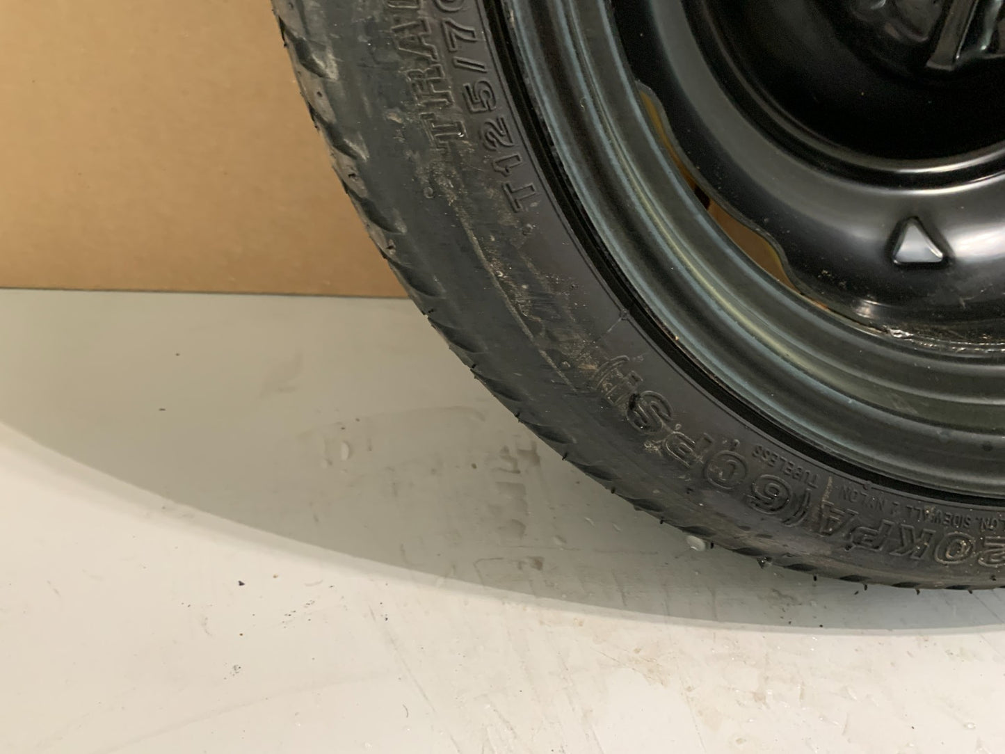 2004-2011 Toyota Prius 16" Spare Tire Compact Donut Wheel T125/70D16