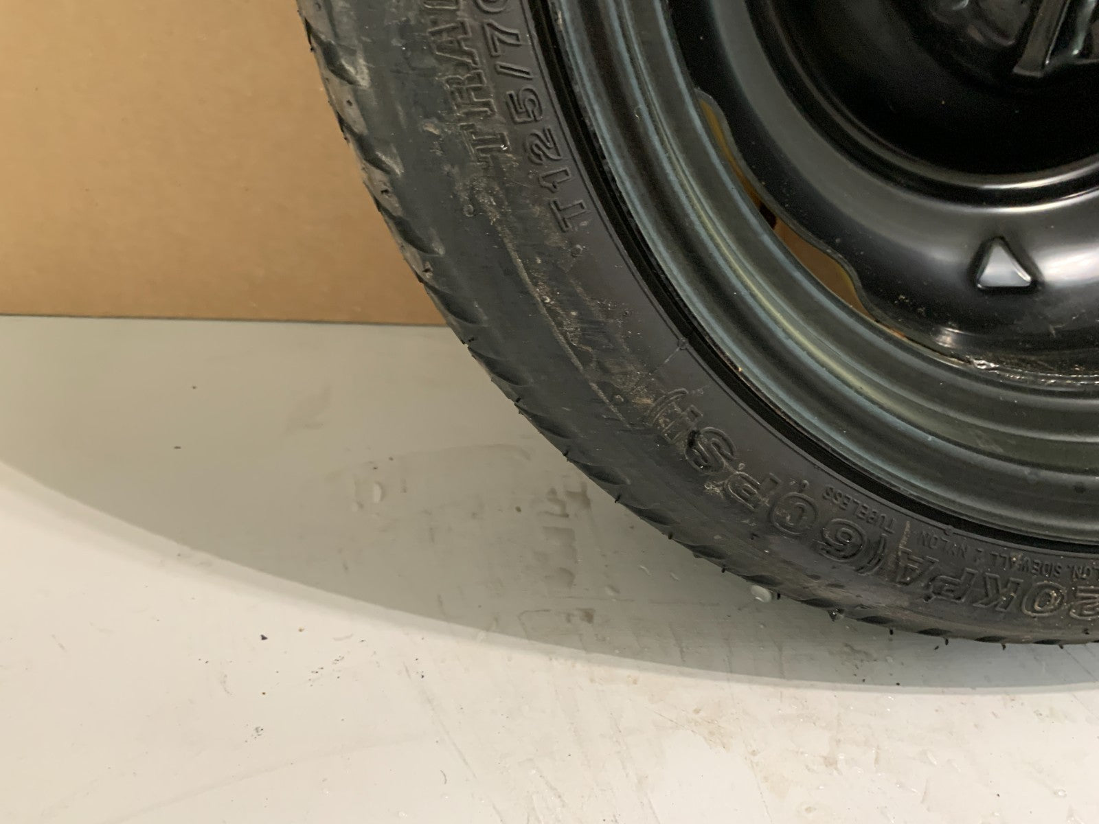 2004-2011 Toyota Prius 16" Spare Tire Compact Donut Wheel T125/70D16