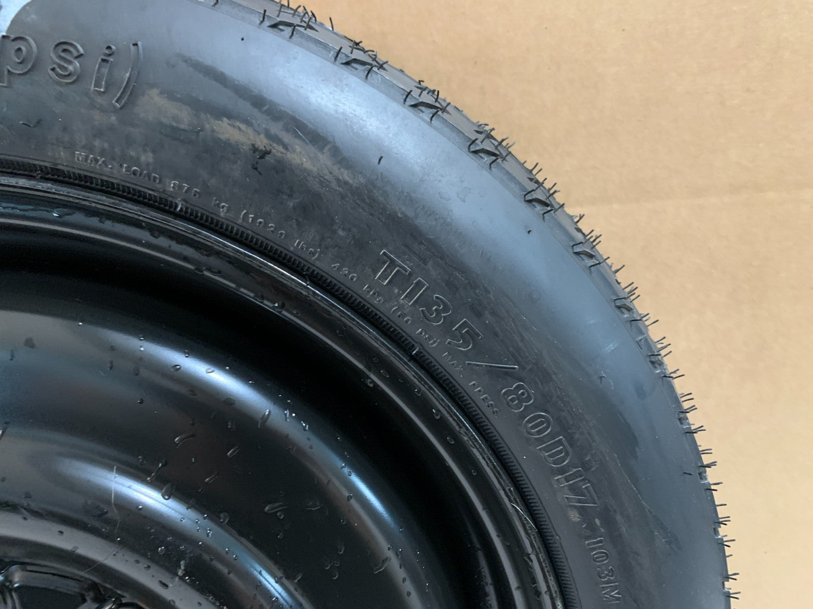 2005-2010 Honda Odyssey 17" Spare Tire Wheel Compact Donut T135/80D17 OEM