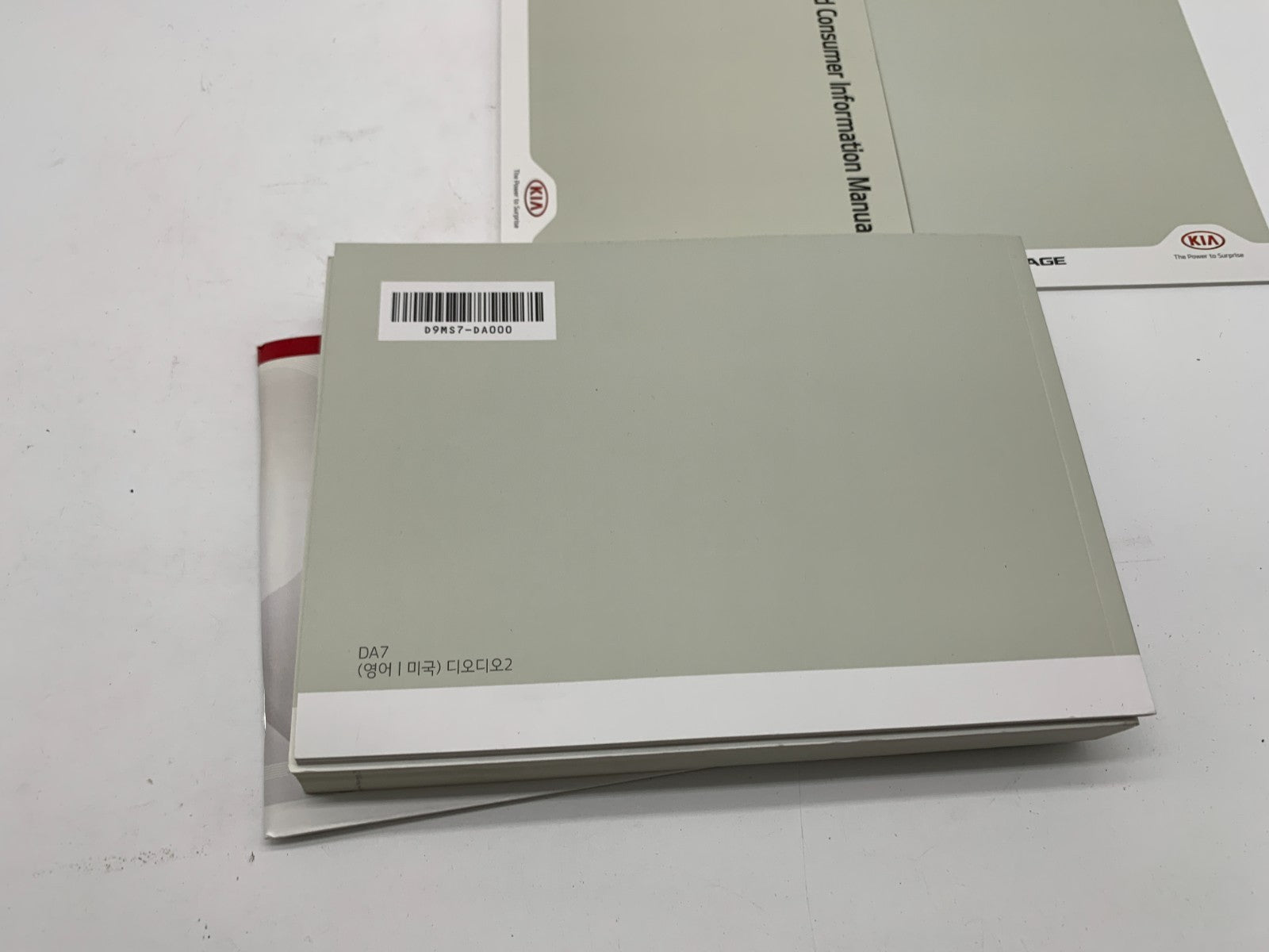 2020 Kia Sportage Owners Manual Set OEM B04B27011