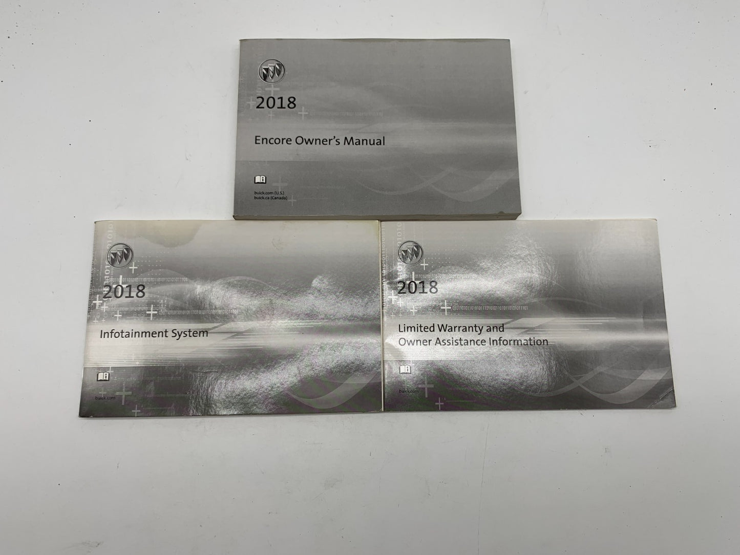 2018 Buick Encore Owners Manual Set OEM B04B24008