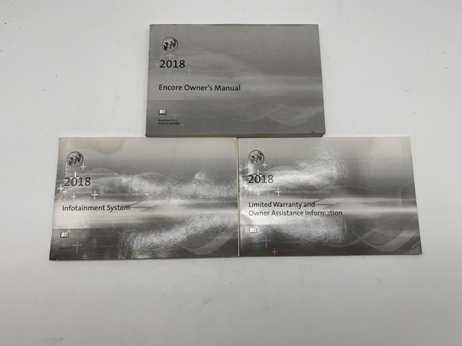 2018 Buick Encore Owners Manual Set OEM B04B24008