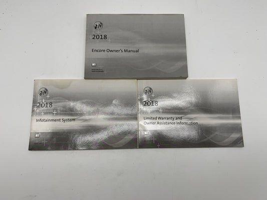 2018 Buick Encore Owners Manual Set OEM B04B24008
