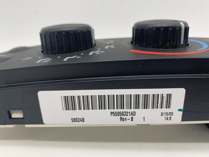 2003-2005 Dodge RAM 1500 Dakota Climate Control AC Heater Unit OEM P55056321AD