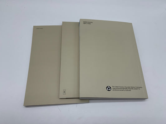 2022 Hyundai Venue Owners Manual Set OEM D02B15031