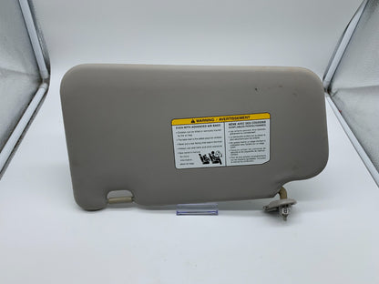 2011-2013 Nissan Juke Passenger Sun Visor Gray OEM B01B54007