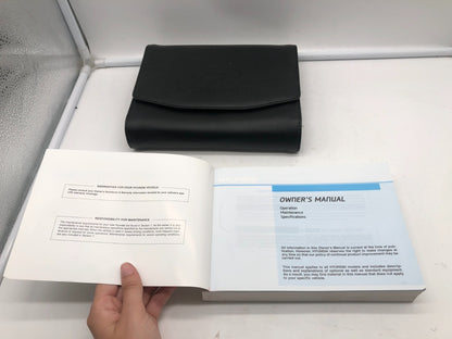 2016 Hyundai Sonata Owners Manual with Case OEM R01B08020