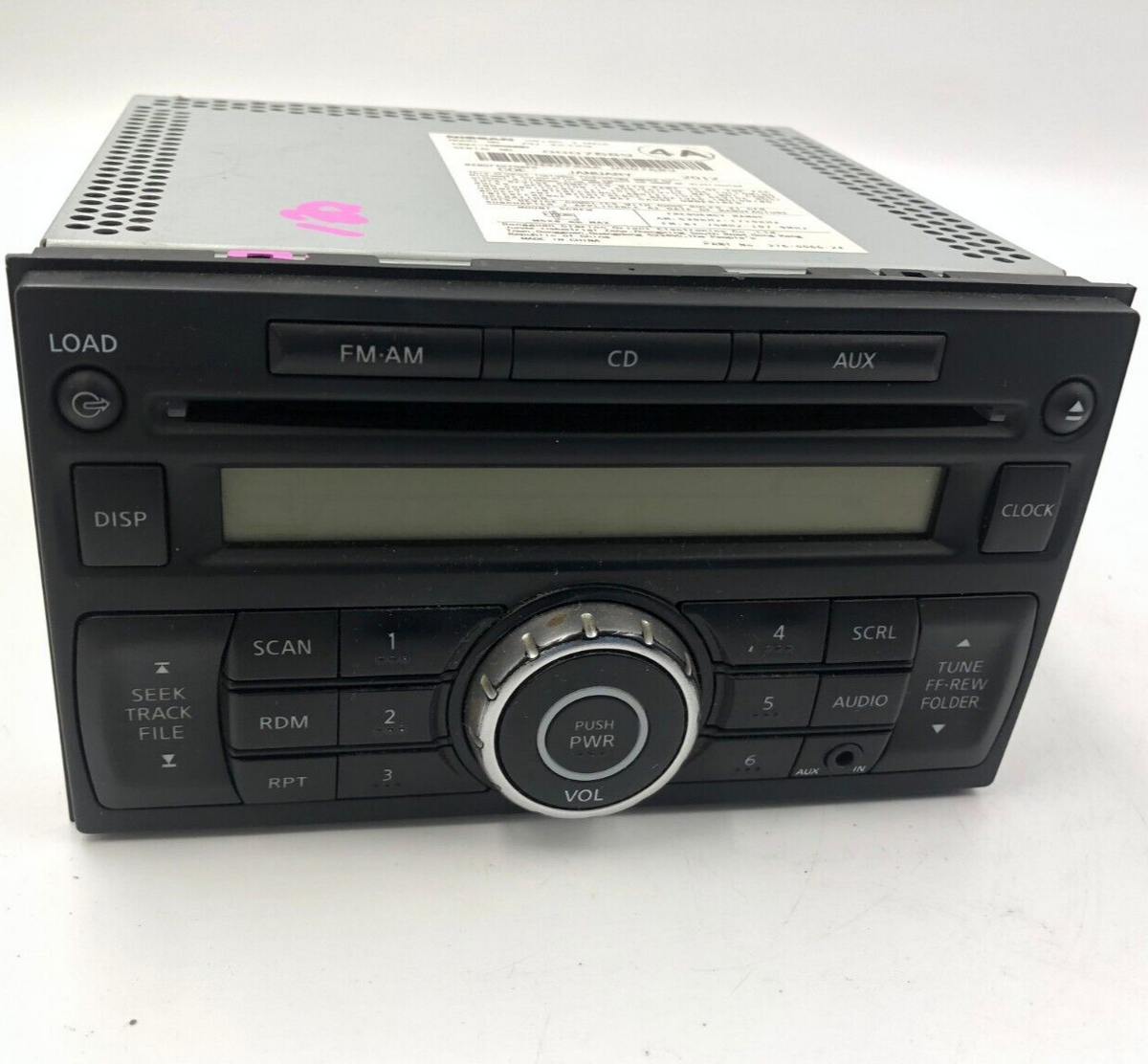 2011-2013 Nissan Quest AM FM Radio CD Player Receiver OEM C03B53017