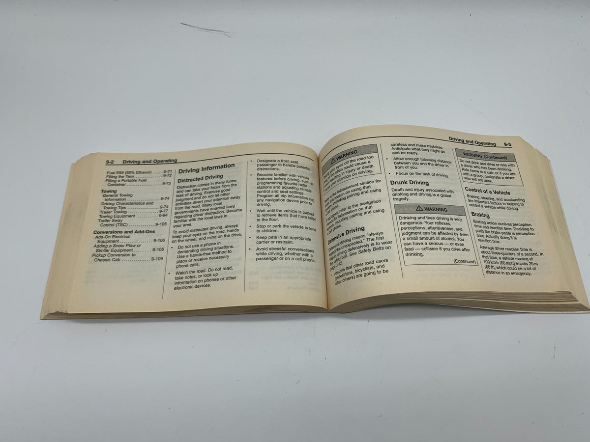 2013 Chevrolet Silverado 1500 Owners Manual OEM A01B49008