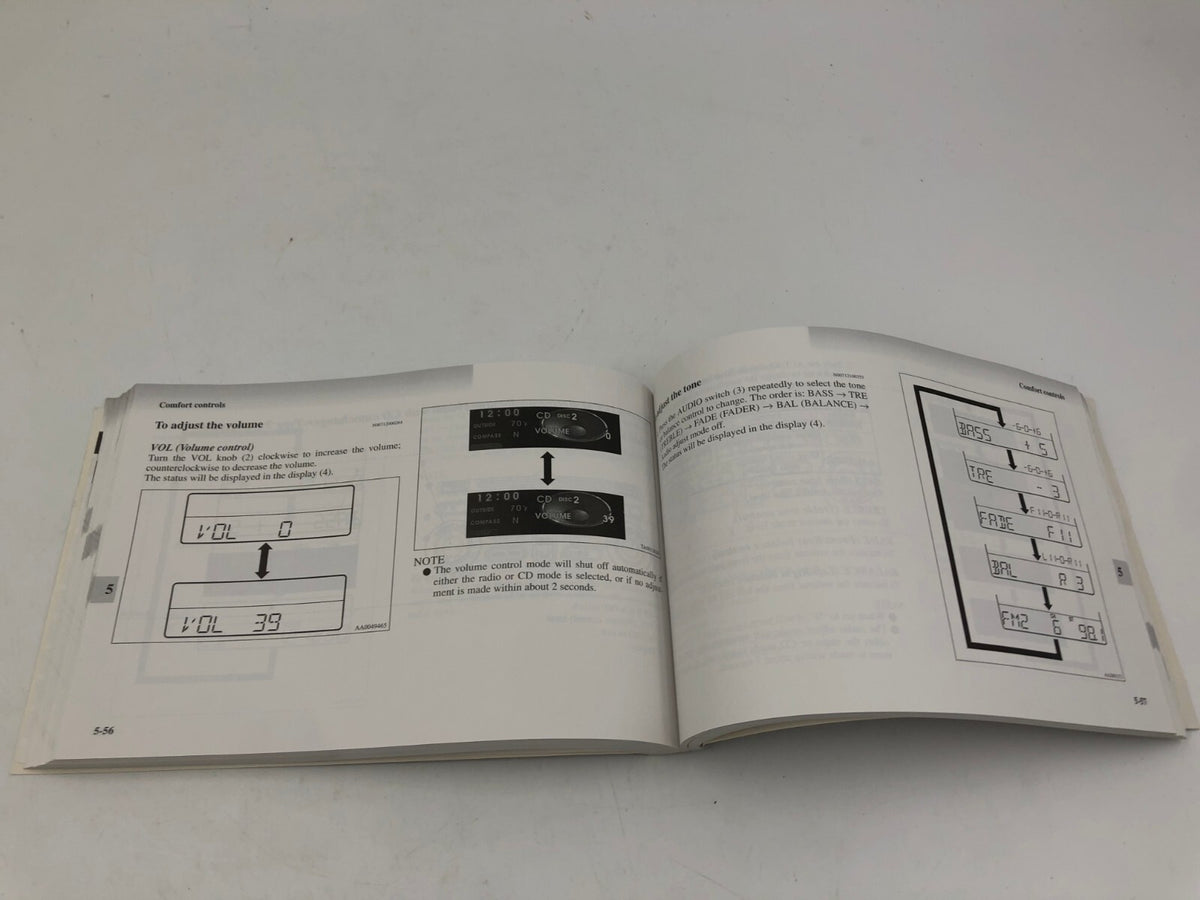 2006 Mitsubishi Galant Owners Manual Set Includes Case OEM